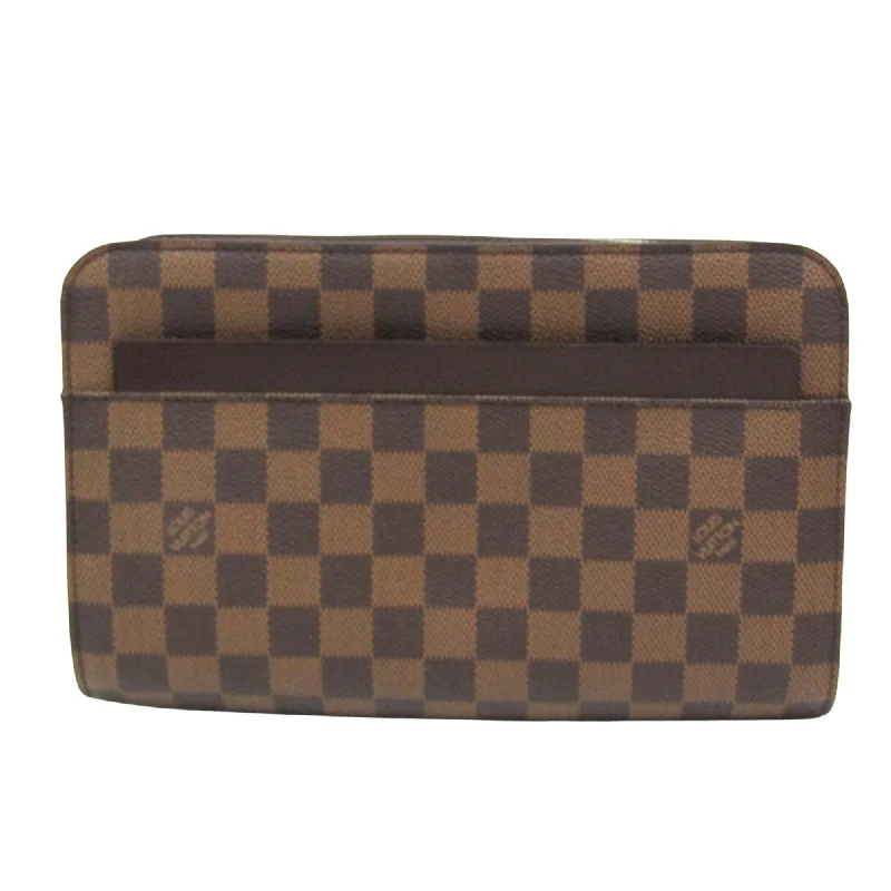 Luxury Bags On Sale Louis Vuitton Saint Louis  Canvas Clutch Bag (Pre-Owned)