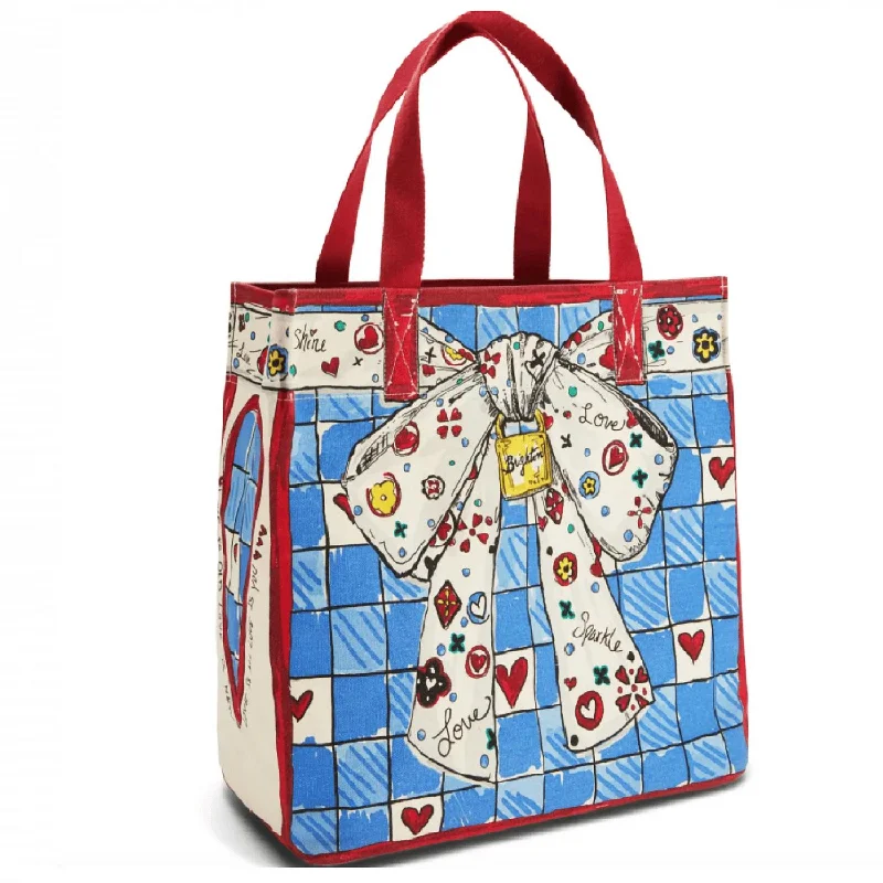 Eco-Friendly Bags With Promotions Love Sparkle Tote Bag In Multi