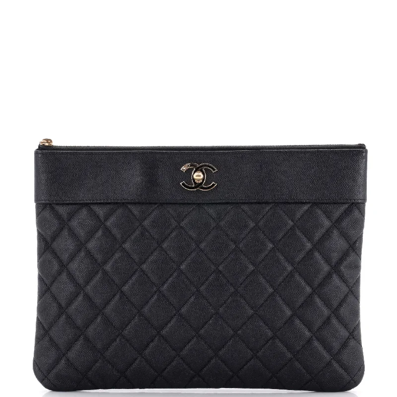 Seasonal Clearance Bags For Summer Mademoiselle Vintage O Case Clutch Quilted Sheepskin Medium