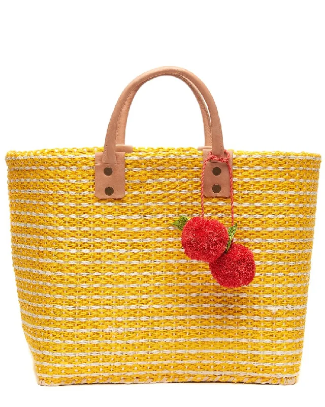 Luxury Bags For Working Professionals Mar Y Sol Hadley Small Sisal Tote