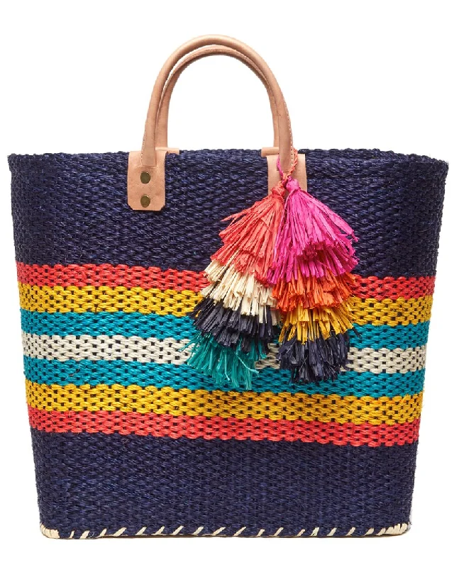 Designer Bags For Luxury Collectors Mar Y Sol La Paz Sisal Tote