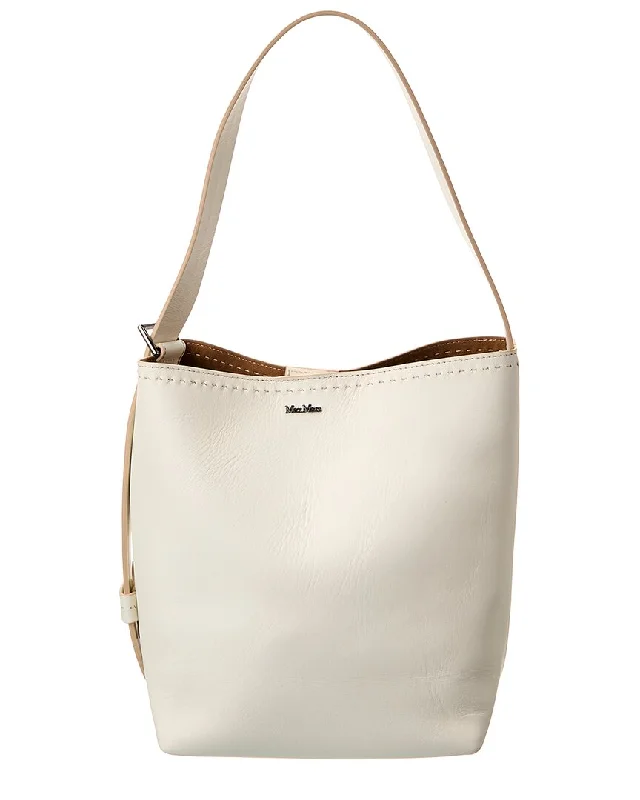 Spacious And Discounted Bags Max Mara Archetipo Leather Tote