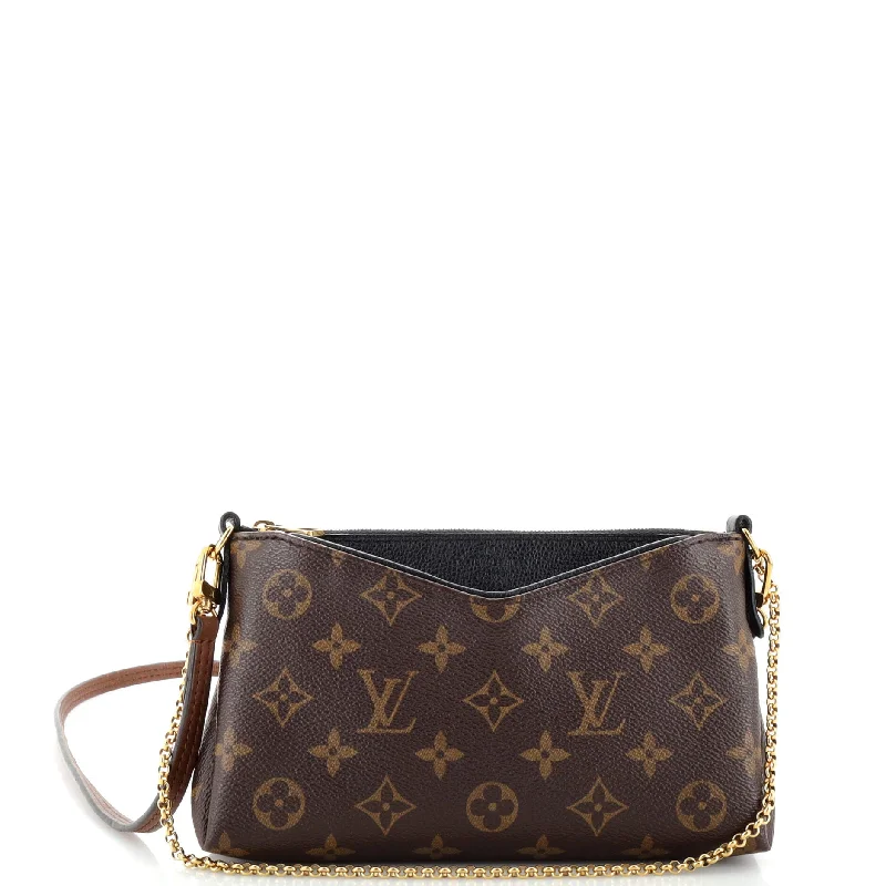 Eco-Friendly And Discounted Bags Pallas Clutch Monogram Canvas