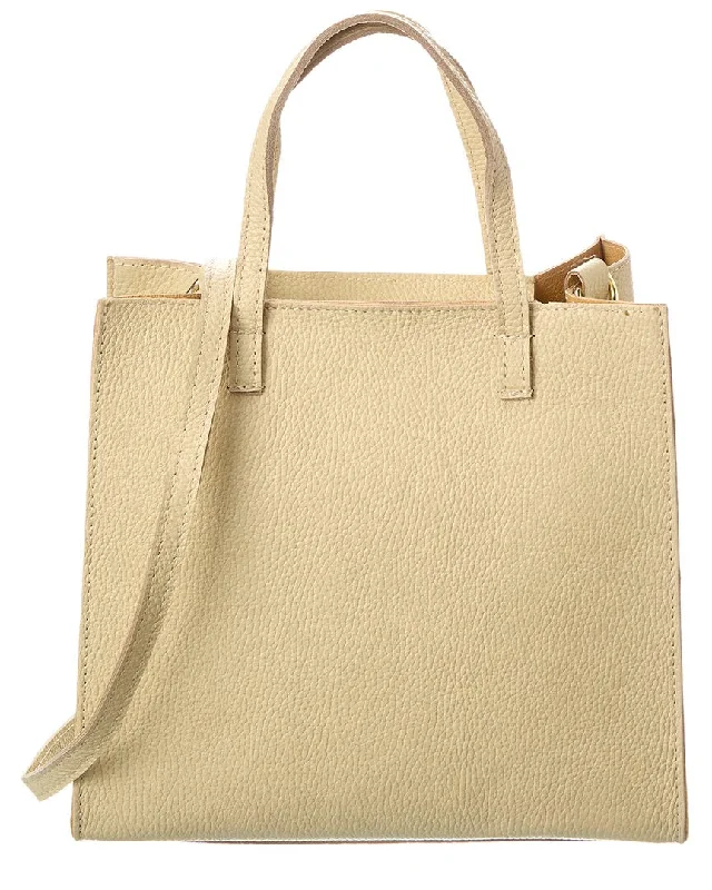 Trendy And Discounted Designer Handbags Persaman New York #1004 Leather Tote