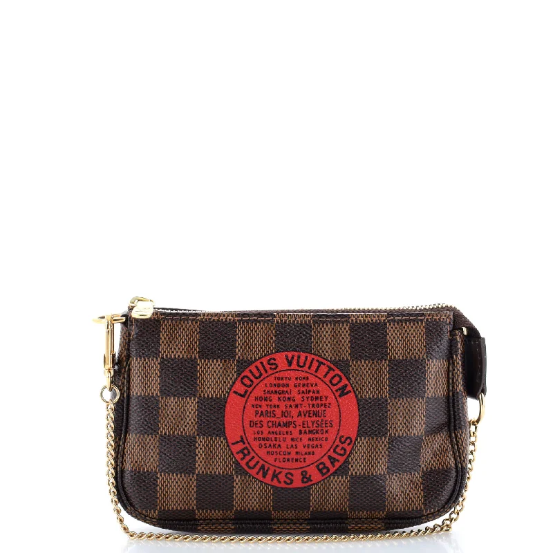 Clearance Bags For Budget Shoppers Pochette Accessoires Limited Edition Damier Mini