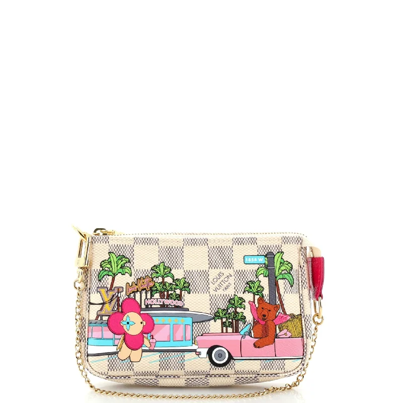 New Year Party Bag For Celebrations Pochette Accessoires Limited Edition Vivienne Xmas Damier Mini