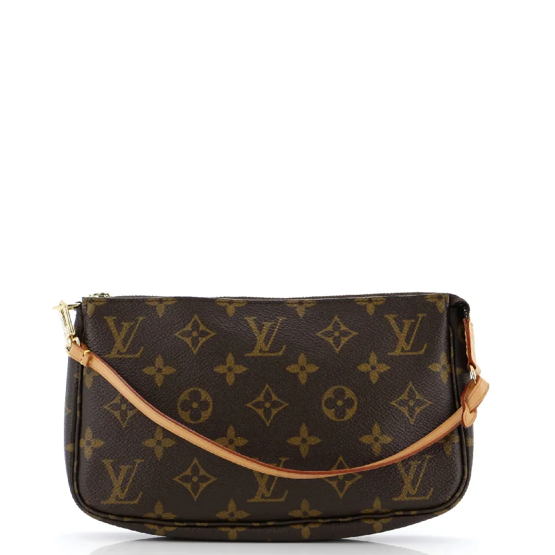 Minimalist Bags For Clean And Modern Aesthetics Pochette Accessoires Monogram Canvas