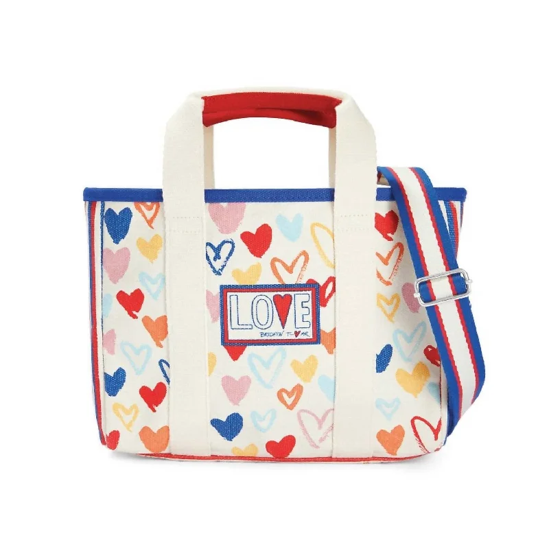 Stylish Bags With Discounts Red White And You Mini Tote Bag In Multi