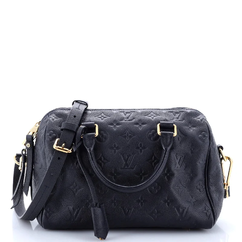 Limited-Time Offers On Trendy And Stylish Bags Speedy Bandouliere Bag Monogram Empreinte Leather 25