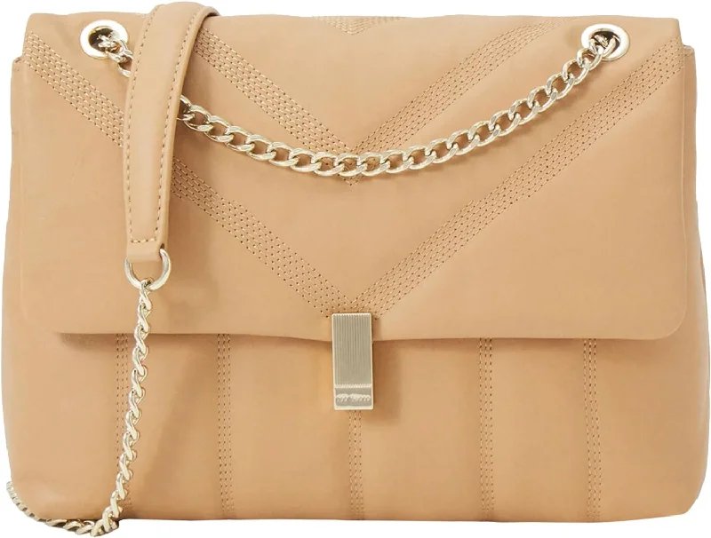 Chic And Clearance-Priced Tote Bags Ted Baker London Ayasie Twist Lock Crossbody, Camel