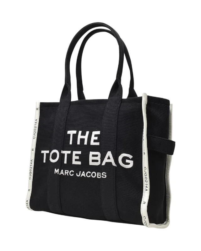 Versatile Bags That Suit Any Outfit Or Event The Large Tote Bag in Black Canvas