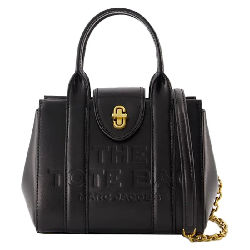 Luxury Bags For Working Professionals The Mini Tote - Marc Jacobs - Leather - Black