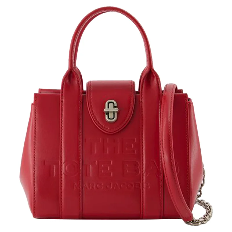 Cyber Monday Discounts On Bags The Mini Tote - Marc Jacobs - Leather - Red