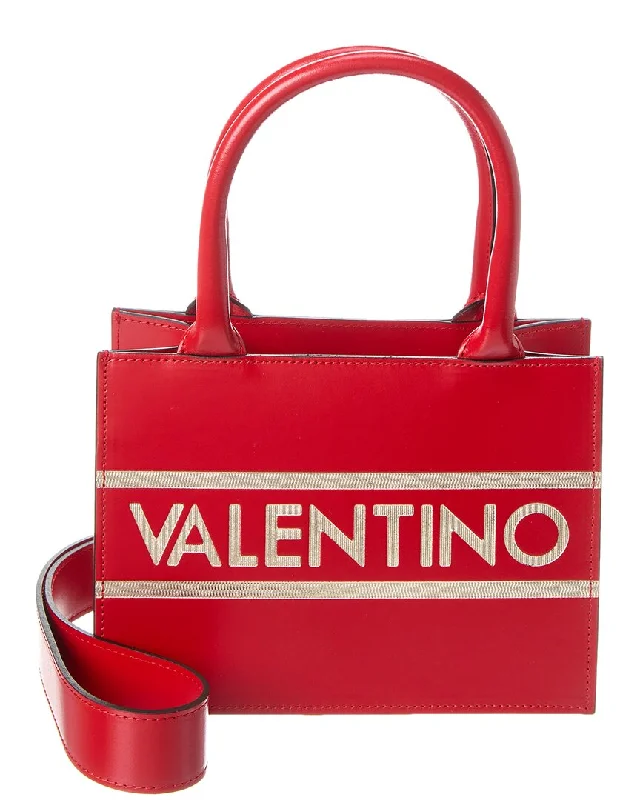 Edgy Bags For Bold And Daring Fashionistas Valentino by Mario Valentino Marie Lavoro Leather Tote