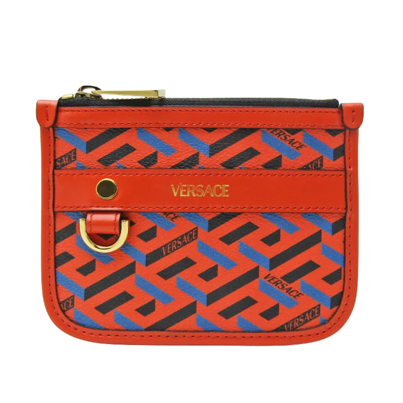 Discounted Designer Bags For Clearance Sale Versace Greca Goddess  Leather Clutch Bag (Pre-Owned)