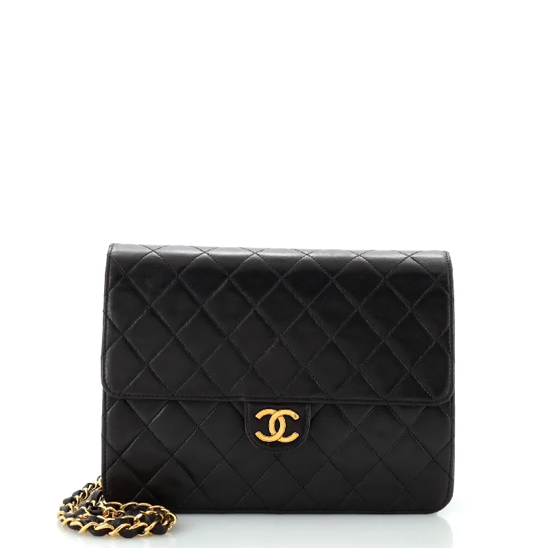 Designer Bags For Luxury Collectors With Offers Vintage Clutch with Chain Quilted Leather Small