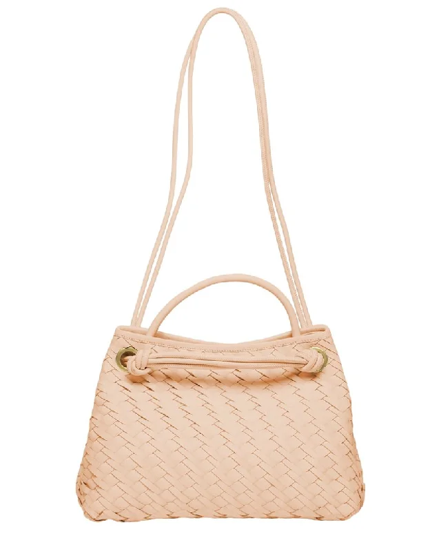 Urban Bags For City Life And Streetwear Fashion Walter Baker Hazel Woven Leather Tote