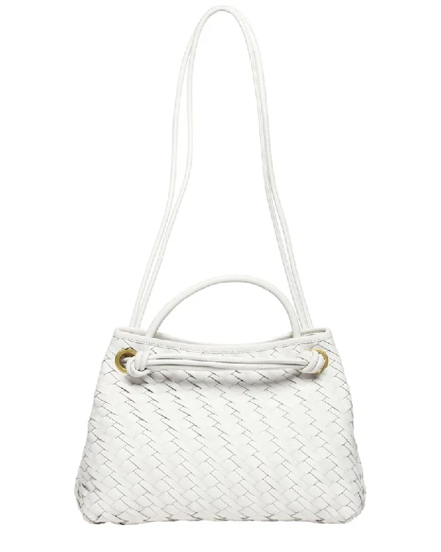 Chic Bags For Office Professionals And Urban Dwellers Walter Baker Hazel Woven Leather Tote