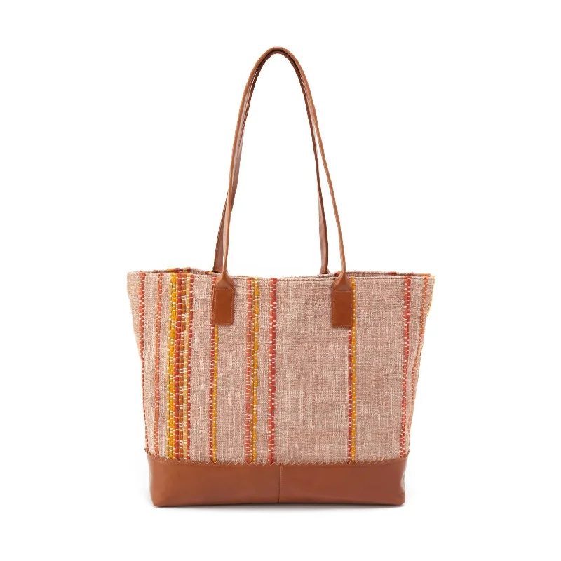 Eco-Friendly And Discounted Bags Women's Shopper Tote Bag In Artisan Stripe