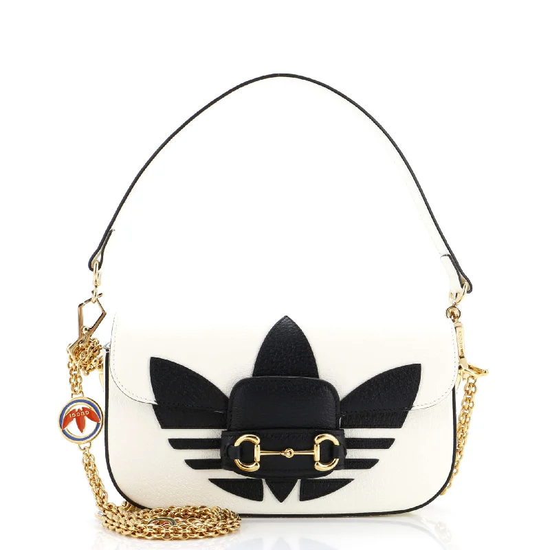 Lightweight And Affordable Bags x Adidas Horsebit 1955 Shoulder Bag Leather East West