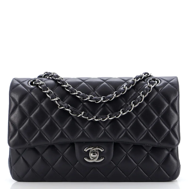 Edgy Bags For Bold And Daring Fashionistas Classic Double Flap Bag Quilted Lambskin Medium