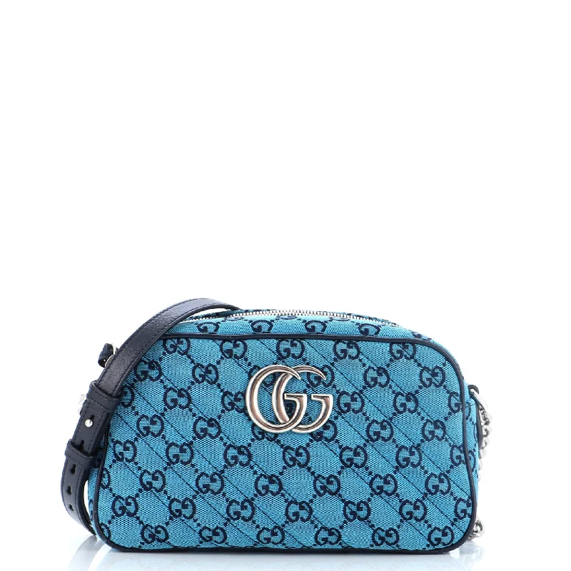 Inspired Bags For Affordable Luxury GG Marmont Shoulder Bag Diagonal Quilted GG Canvas Small