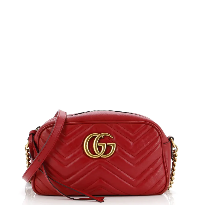 Designer Bags For Luxury Collectors With Offers GG Marmont Shoulder Bag Matelasse Leather Small