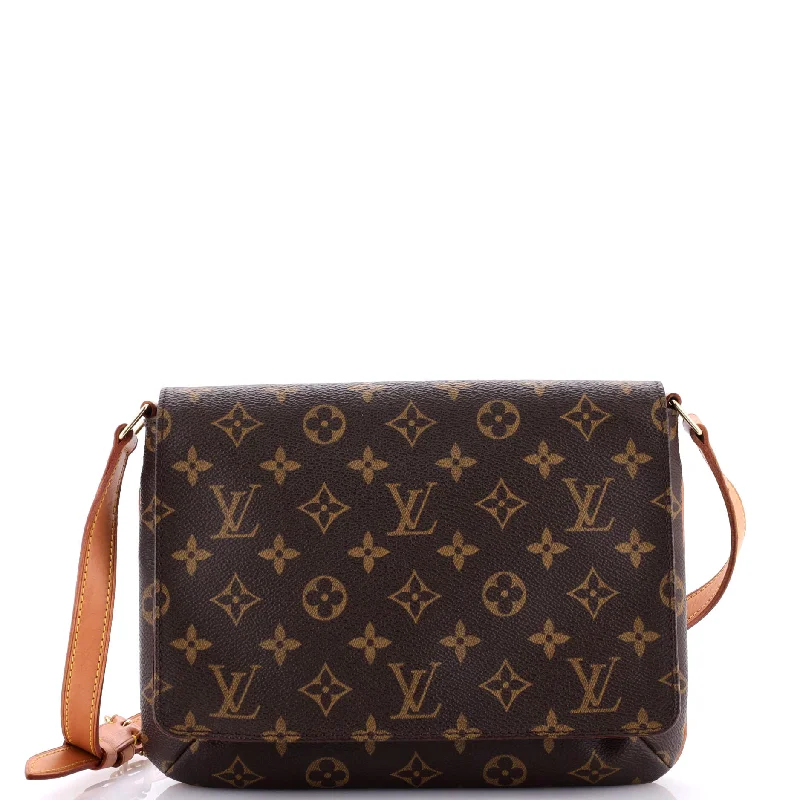 Sporty Bags For Active And Athletic Lifestyles Musette Tango Handbag Monogram Canvas