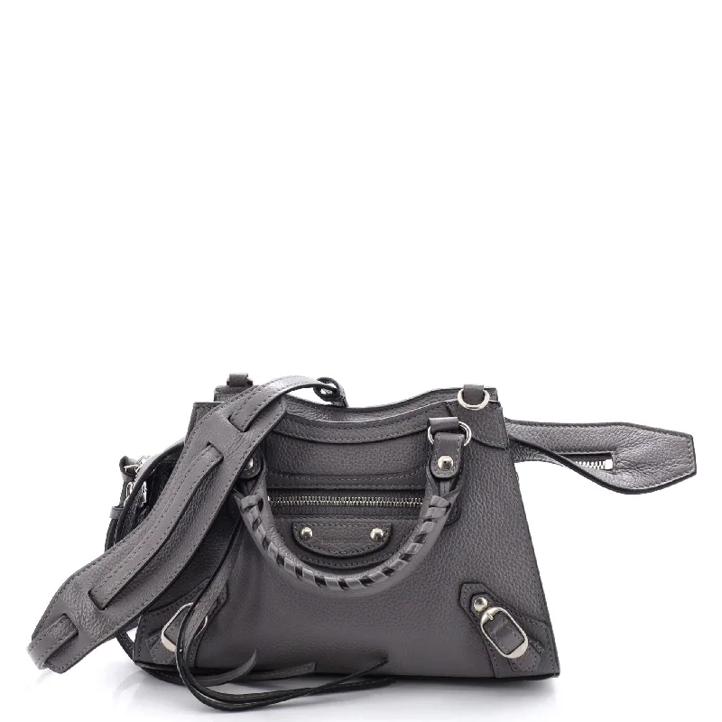 Edgy Bags For Bold And Daring Fashionistas Neo Classic City Bag Leather Mini