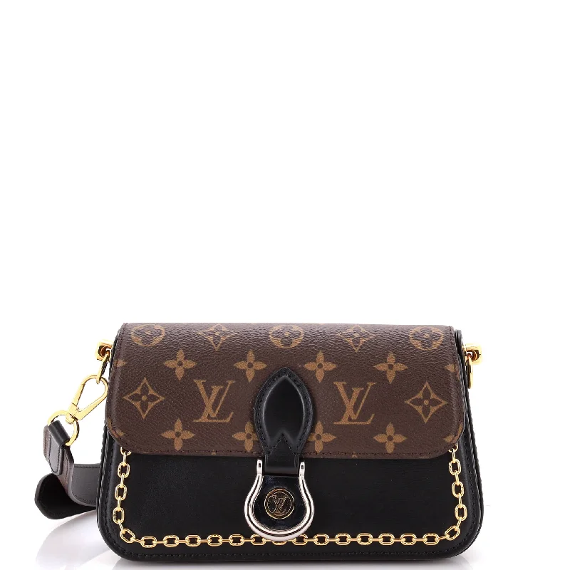 Bags For Sporty And Athletic Styles Neo Saint Cloud Shoulder Bag Monogram Canvas and Leather