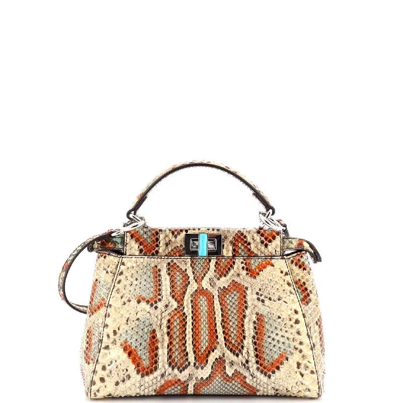 Seasonal Sale Bags Peekaboo Bag Python Mini