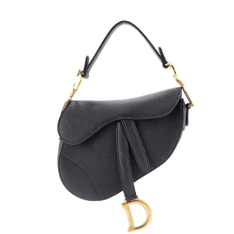 Seasonal Clearance Bags For Summer, Winter, Etc. Saddle Handbag with Strap Leather Medium