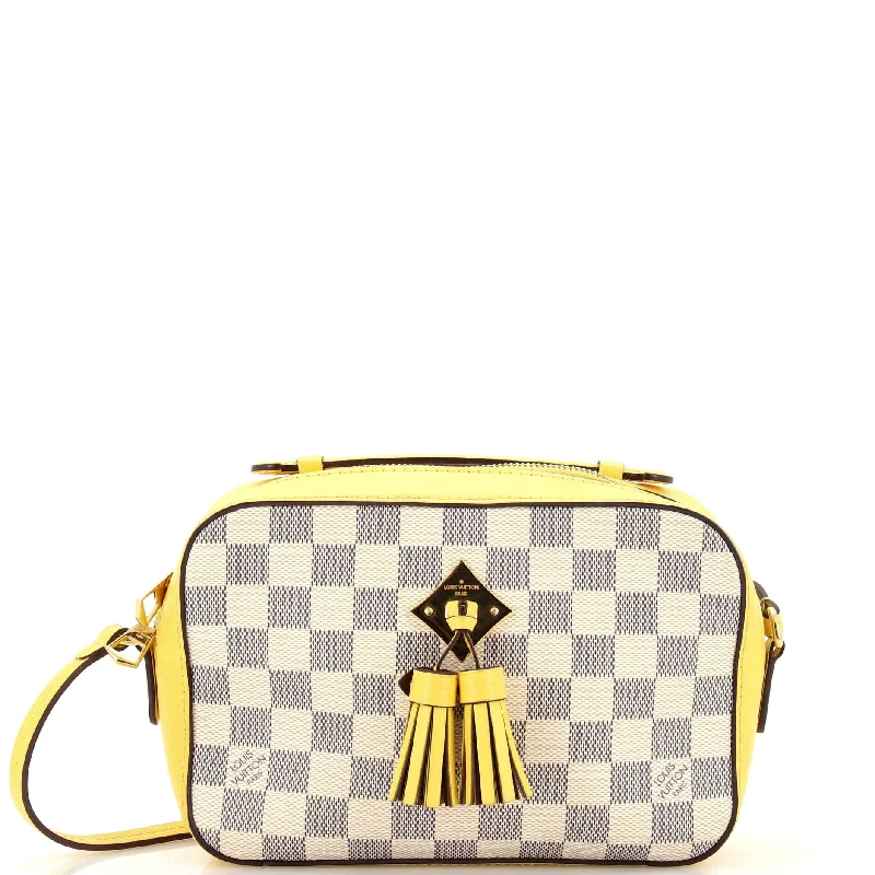 Bag For Luxury Lovers Saintonge Handbag Damier with Leather