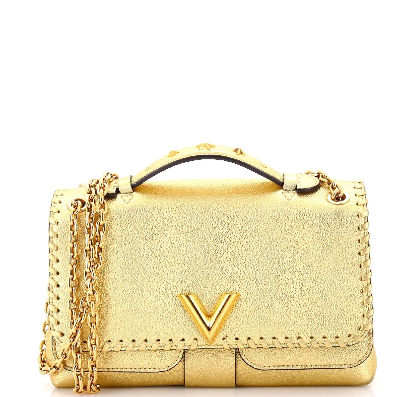 Luxury Bags Very Chain Bag Whipstitch Leather